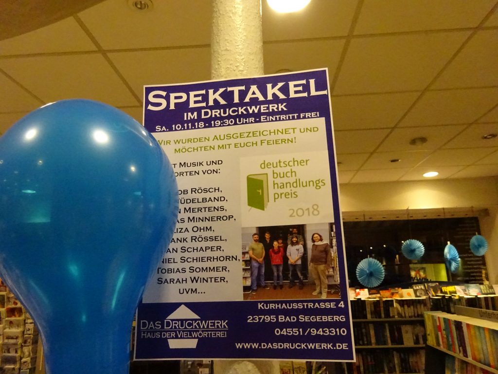 Spektakel im Druckwerk