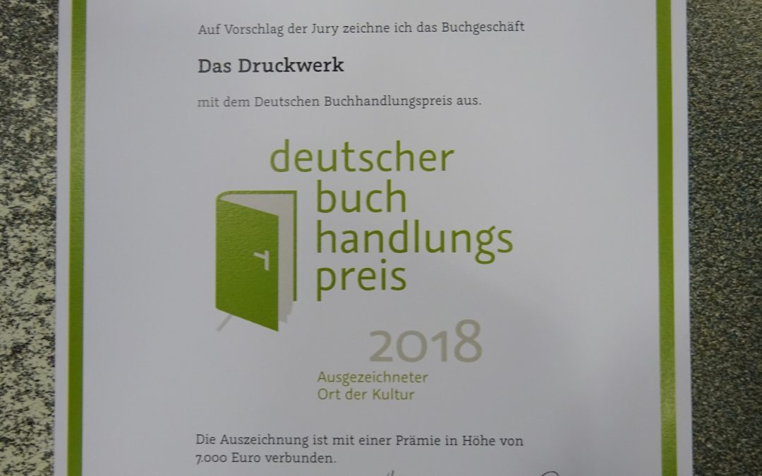 Ganz großer Auftritt – Das Druckwerk wird gekürt