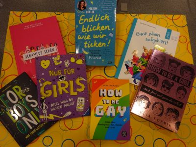 Bücher zur Pubertät