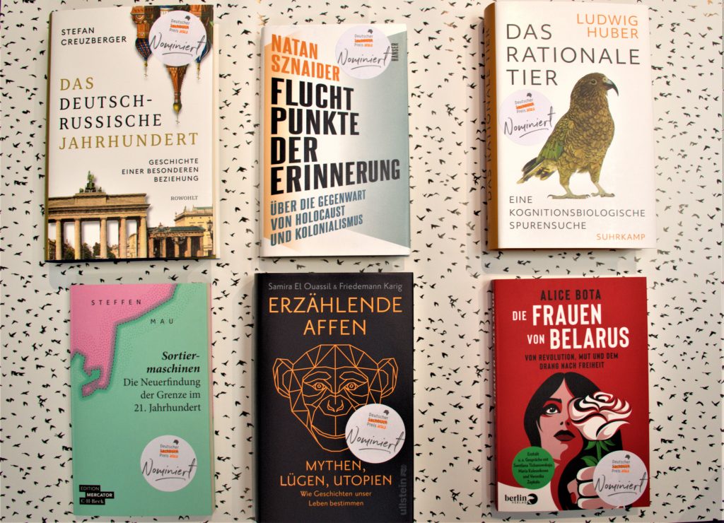 Deutscher Sachbuchpreis 2022: Das sind die Nominierten