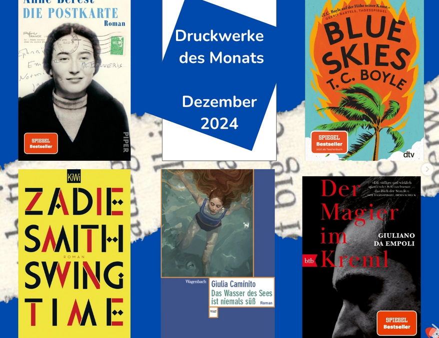 Druckwerke des Monats – Dezember
