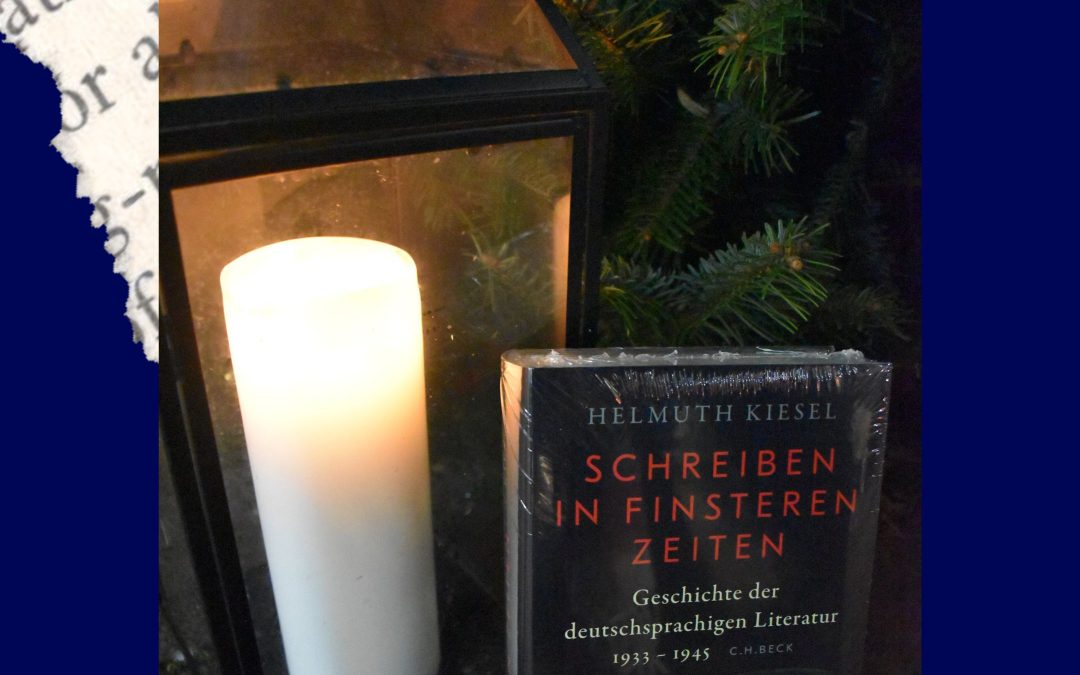 Buchtipp: Schreiben in finsteren Zeiten. Geschichte der deutschsprachigen Literatur 1933–1945