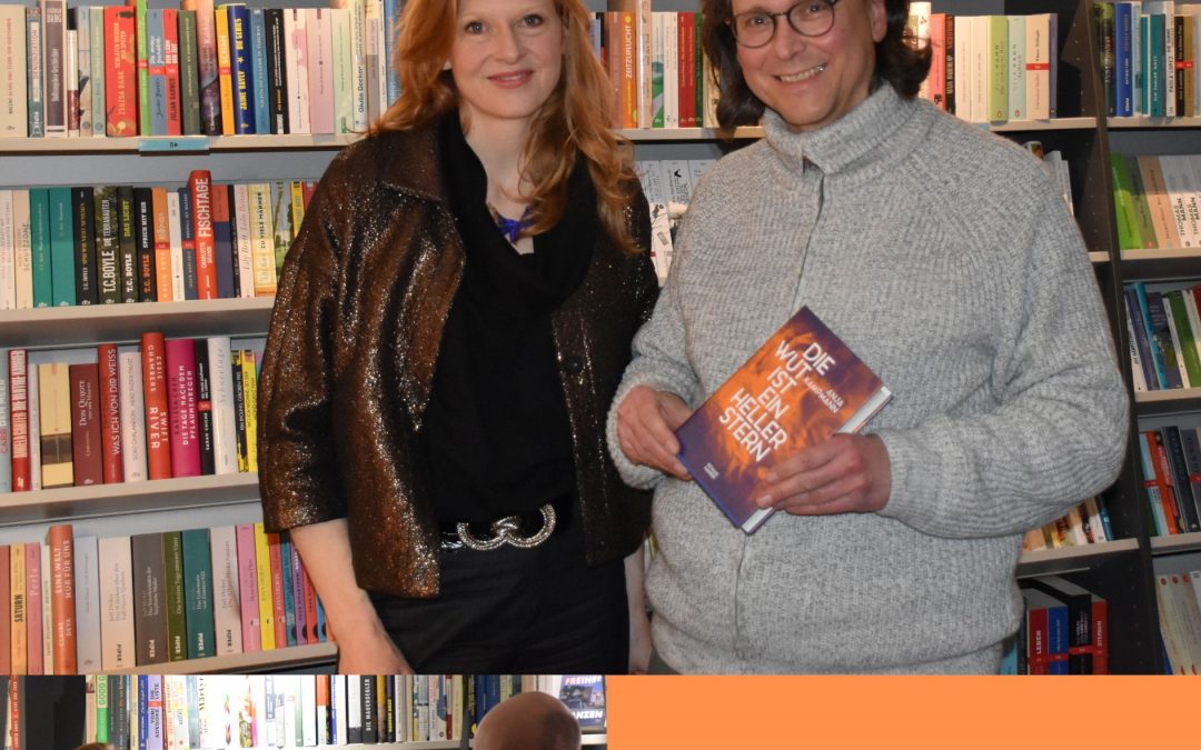 Anja Kampmann zu Besuch im Druckwerk!