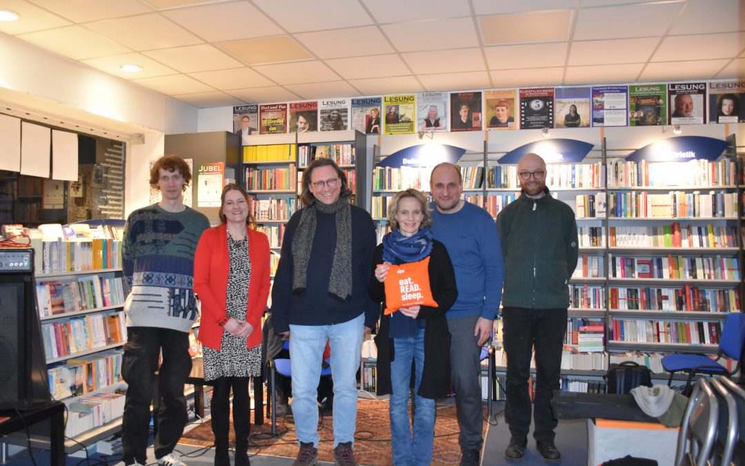Das war „eat. READ. sleep“ im Druckwerk