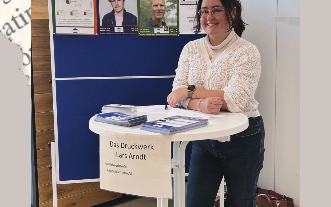 Das Druckwerk auf der Jobmesse des BBZ