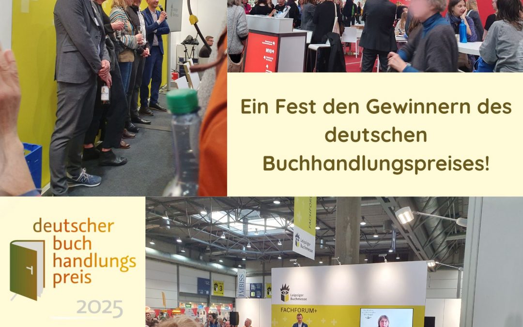 Wir feiern nochmal auf der Leipziger Buchmesse