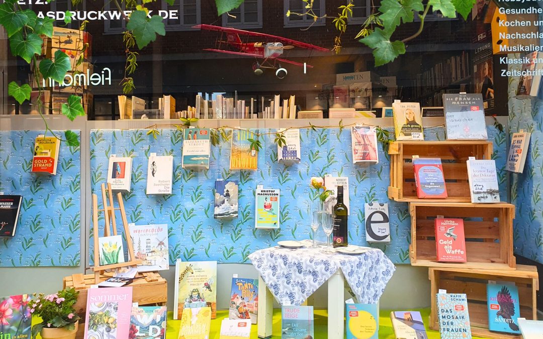 Picknick im Schaufenster