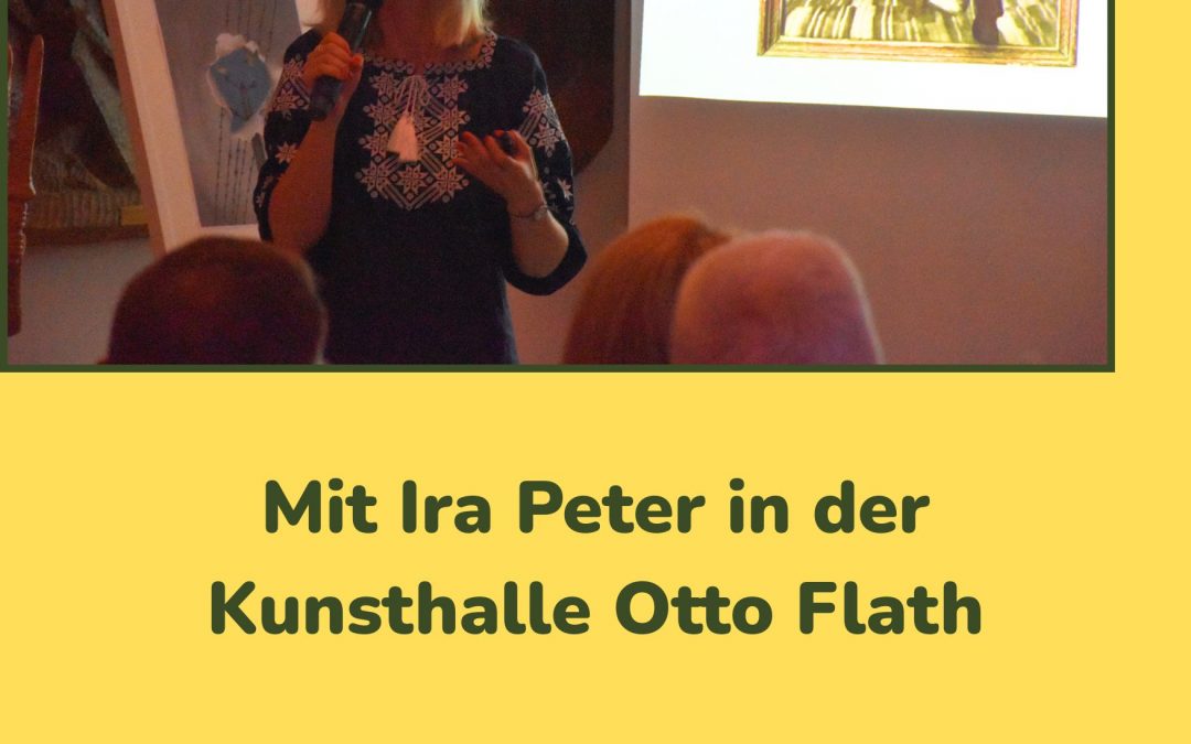 Lesung mit Ira Peter in der Kunshalle Otto Flath
